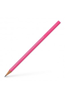 Μολύβι Faber Castell GRIP 2001 HB Sparkle neon pink